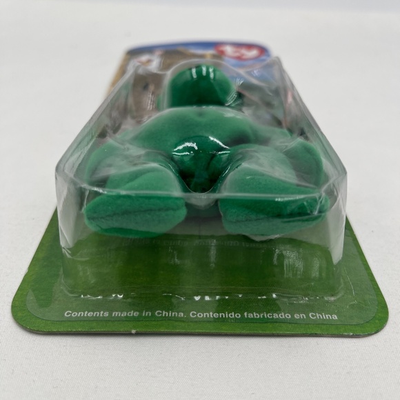 Ty McDonalds’s Beanie Baby Erin the Bear 1997 Retired Plush Toy New in Box - Picture 6 of 6